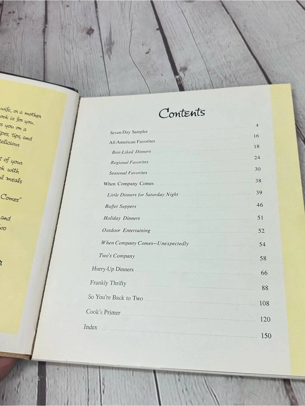 vtg 1964 Betty Crocker New Dinner for Two Cookbook retro classic americana